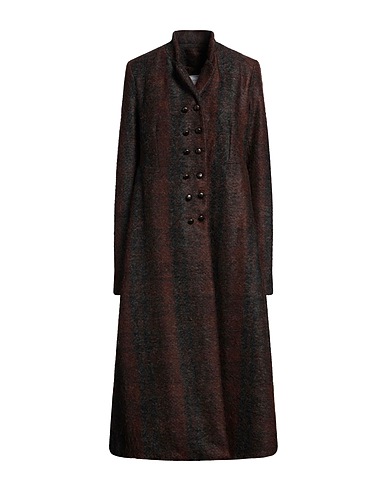 ART259DESIGN Coat Brown 54% Alpaca wool, 28% Polyester, 10% Acrylic, 4% Mohair wool, 4% Polyamide