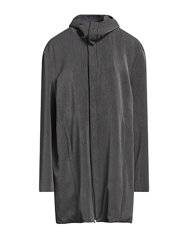 ALESSIO BARDELLE Full-length jacket Grey 79% Polyester, 17% Viscose, 4% Elastane