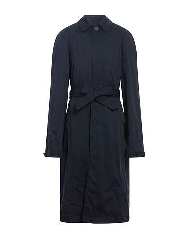 BALENCIAGA Full-length jacket Midnight blue 100% Cotton