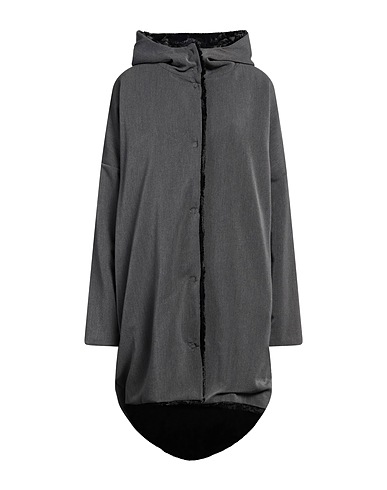 ALESSIO BARDELLE Coat Grey 79% Polyester, 17% Viscose, 4% Elastane