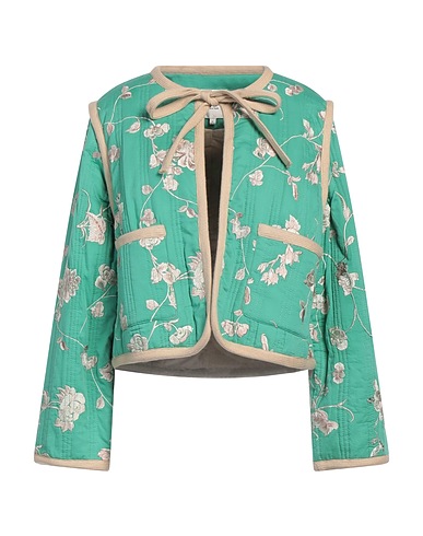 SEA Double breasted pea coat Green 100% Cotton