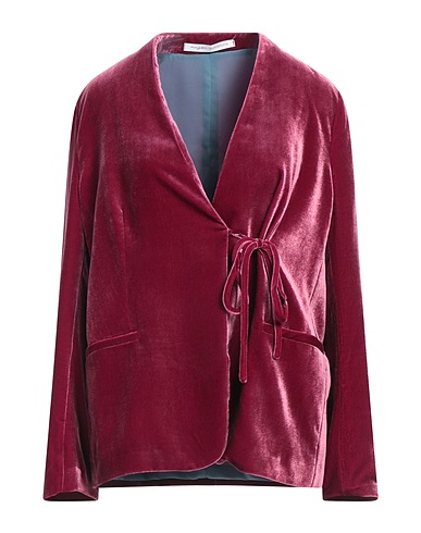 MAISON LAVINIATURRA Jacket Garnet 82% Viscose, 18% Silk