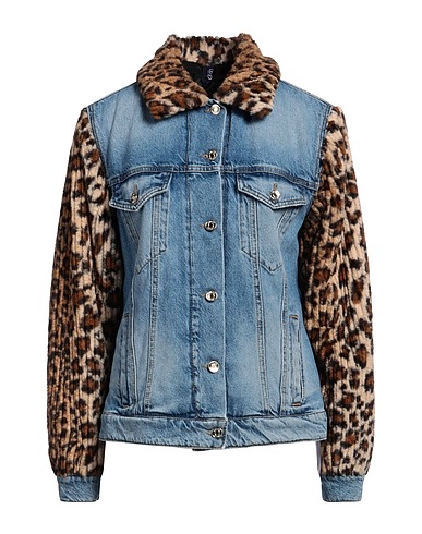 LIU •JO Denim jacket 61% Cotton, 39% Lyocell, Polyester