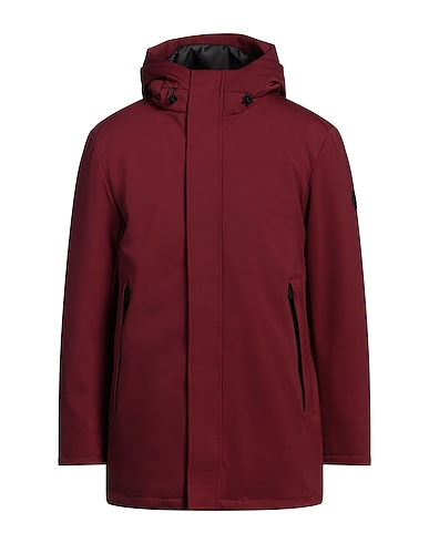 PEOPLE OF SHIBUYA Coat Burgundy 62% Polyamide, 38% Elastane, Polyester