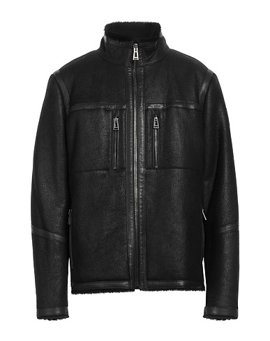 BELSTAFF Teddy Coat Black 100% Lambskin