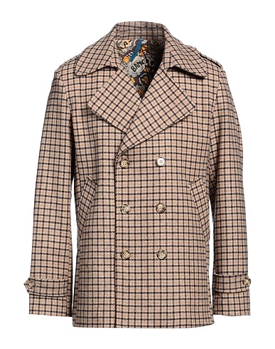 BL.11  BLOCK ELEVEN Coat Sand 70% Wool, 25% Polyester, 5% Other Fibres