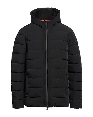 SUNS BOARDS Steppjacke Schwarz 86% Polyamid, 14% Synthetische Fasern