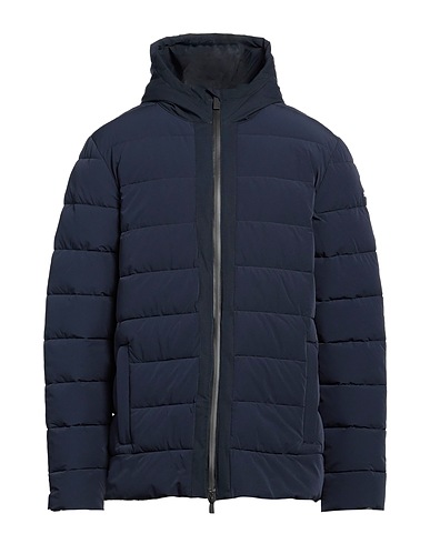 SUNS BOARDS Shell jacket Navy blue 86% Polyamide, 14% Synthetic fibers
