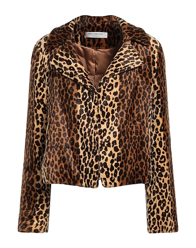 PHILOSOPHY di LORENZO SERAFINI Teddy Coat Sand 60% Cotton, 40% Viscose