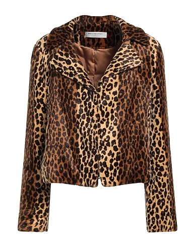 PHILOSOPHY di LORENZO SERAFINI Teddy Coat SABBIA 60% Cotone, 40% Viscosa