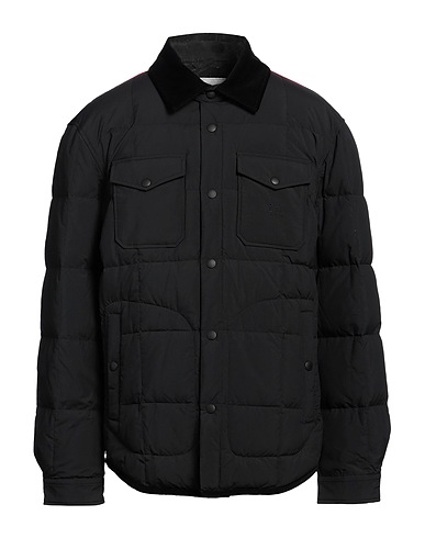 WOOLRICH Steppjacke Schwarz 100% Polyamid, Wolle, Polyester, Baumwolle