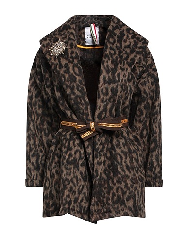 HISTORY REPEATS Coat Khaki 45% Wool, 25% Cotton, 19% Polyester, 6% Polyamide, 5% Other Fibres
