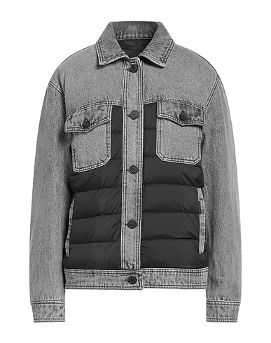 MOORER Shell jacket GRIGIO 95% Polyamide, 5% Polyurethane, Cotton