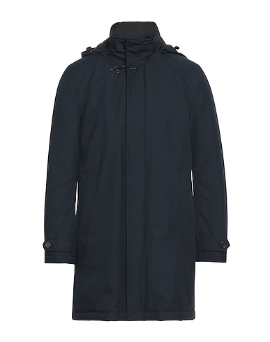 FAY Coat Midnight blue 100% Polyester