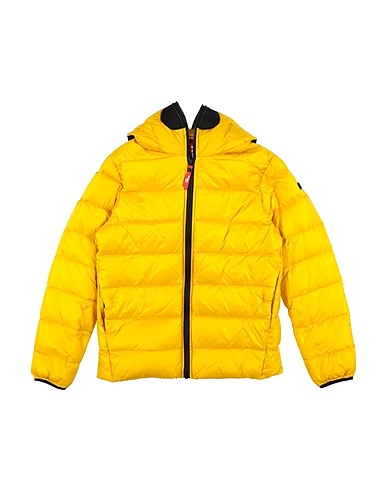 AI RIDERS Shell jacket Yellow 100% Nylon