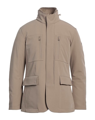 DUNO Shell jacket Beige 90% Polyamide, 10% Elastane