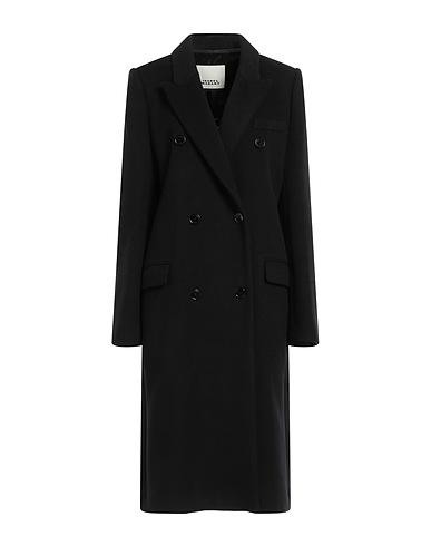 ISABEL MARANT Cappotto Nero 83% Lana Vergine, 15% Cachemire, 2% Poliammide