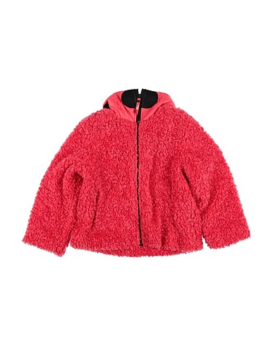 AI RIDERS Teddy Coat Magenta 100% Polyester
