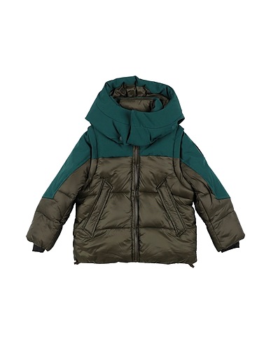BOMBOOGIE Shell jacket Military green 96% Recycled polyester, 4% Elastane, Nylon