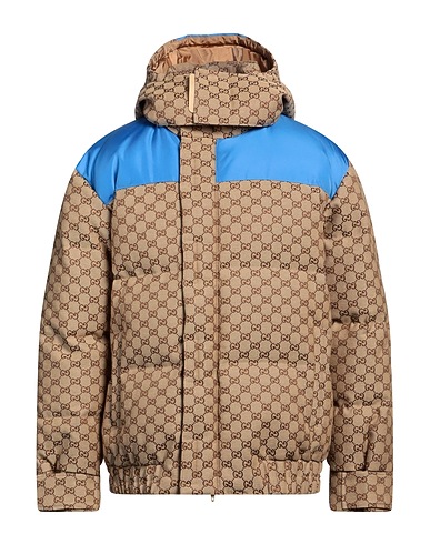 GUCCI Shell jacket Sand 70% Cotton, 30% Polyester, Polyamide