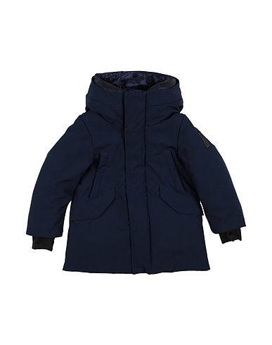 BOMBOOGIE Shell  jacket Navy 95% Polyester, 5% Elastane