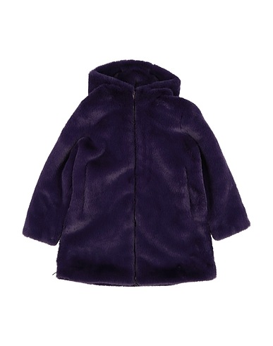 BOMBOOGIE Teddy Coat Dark purple 100% Polyester