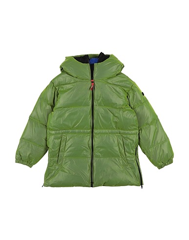 AI RIDERS Piumino Verde lime 100% Nylon