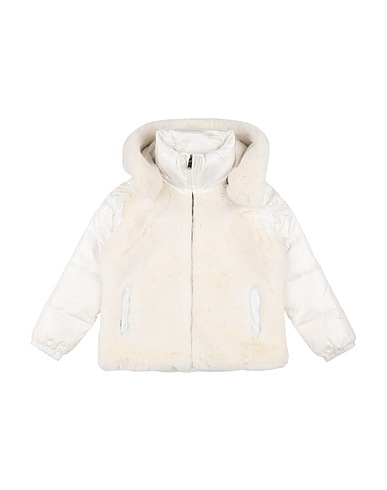BOMBOOGIE Teddy Coat White 100% Polyester