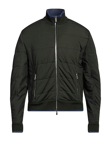 MOORER Bomber Verde militare 100% Poliestere, Elastan