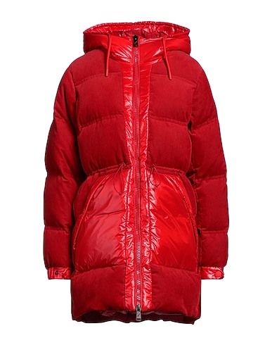 AFTERLABEL Shell  jacket Red 100% Cotton, Polyamide