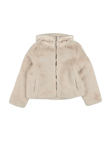 BOMBOOGIE Teddy Coat Beige 100% Polyester