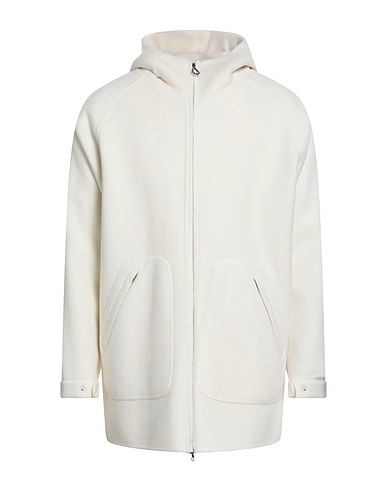 PALTÒ Cappotto Bianco 80% Lana, 20% Nylon