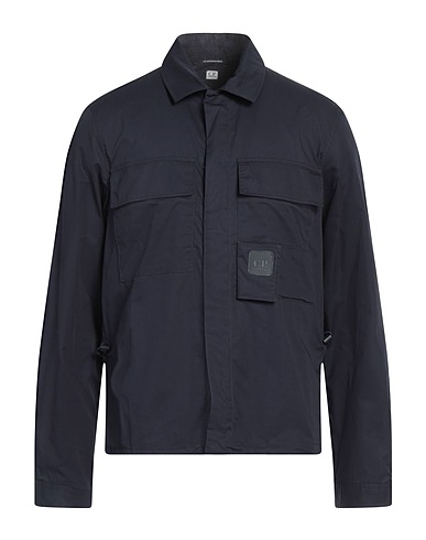 C.P. COMPANY Solid colour shirt THE METROPOLIS SERIES Midnight blue 100% Cotton