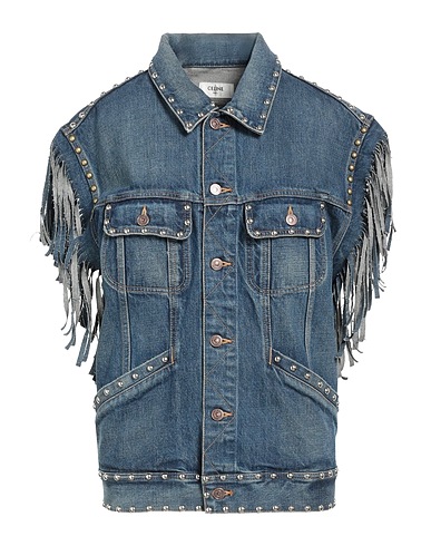 CELINE Denim jacket Blue 100% Cotton