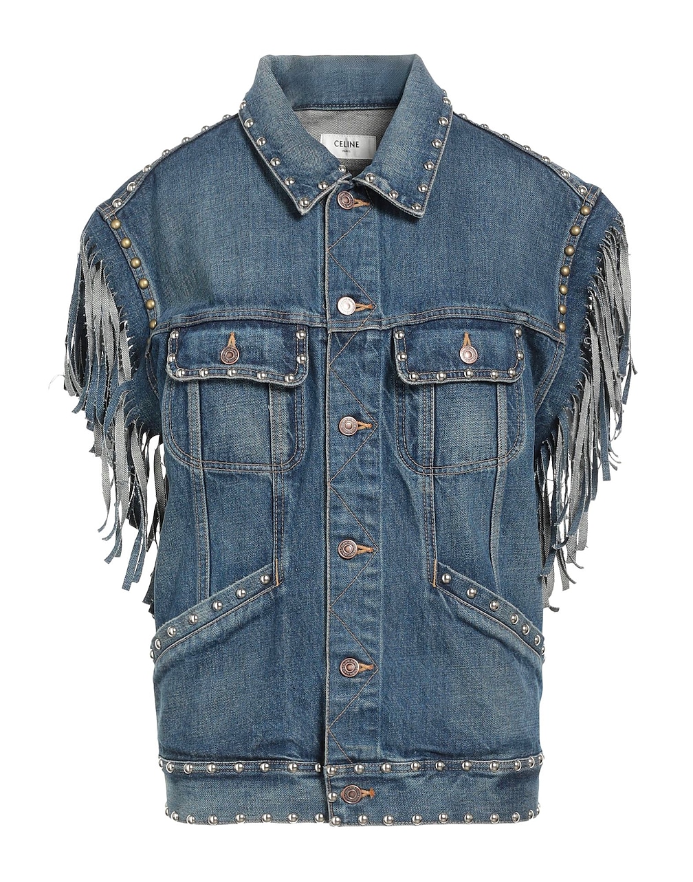 CELINE - Manteaux en jean