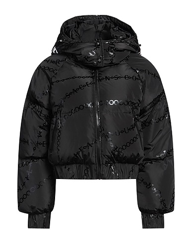 VERSACE JEANS COUTURE Shell jacket Black 100% Polyester