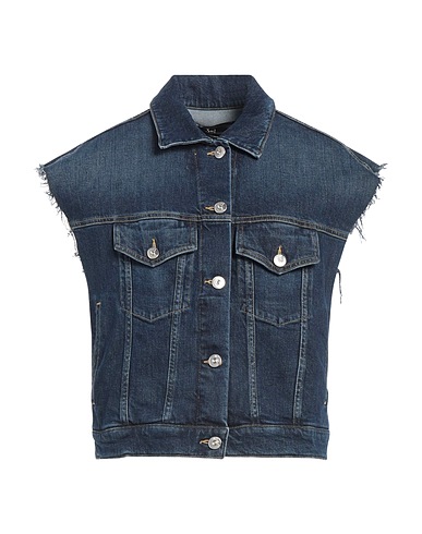 3x1 NYC Denim jacket Blue 98% Cotton, 2% Elastane