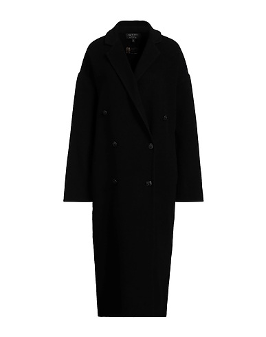 RAG & BONE 코트 블랙 70% 울, 30% 폴리아미드