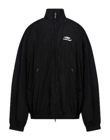 BALENCIAGA Jacket Black 52% Cotton, 48% Polyamide, Elastane, Polyester
