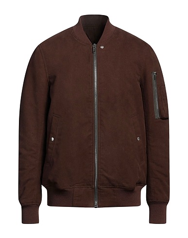 RICK OWENS Bomber Brown 100% Cotton