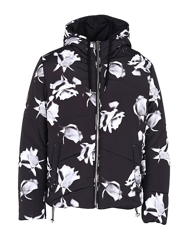 LES HOMMES Shell  jacket Black 100% Polyester