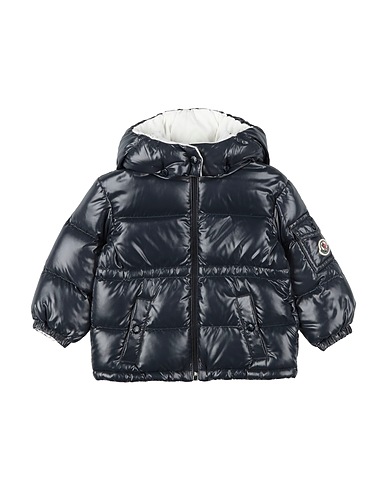 MONCLER Piumino Blu notte 100% Poliammide