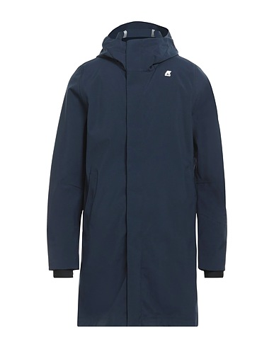 K-WAY Pardessus Bleu marine 100% Polyester
