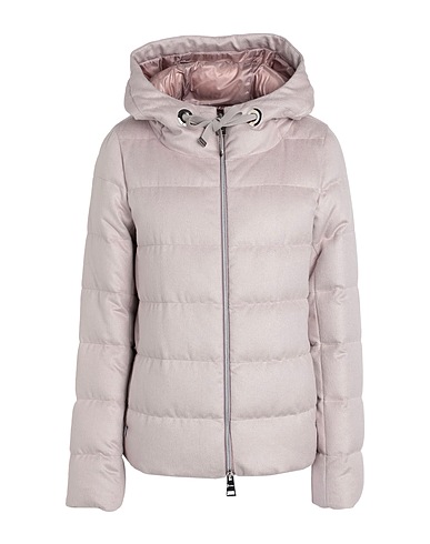 HERNO Shell  jacket Blush 47% Cashmere, 46% Silk, 4% Polyester, 3% Polyamide, Synthetic fibers