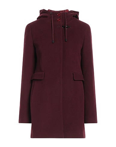 FAY Cappotto Prugna 75% Lana, 20% Poliammide, 5% Cachemire