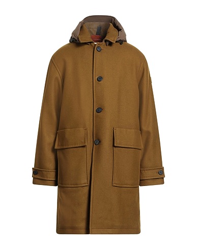 DUNO Coat Khaki 73% Virgin Wool, 22% Polyamide, 5% Cashmere, Cotton, Polyester