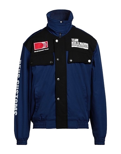 DEUS EX MACHINA Jacket Navy blue 100% Polyester