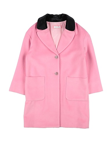 MONNALISA Cappotto Rosa 75% Poliestere, 25% Lana, Elastan