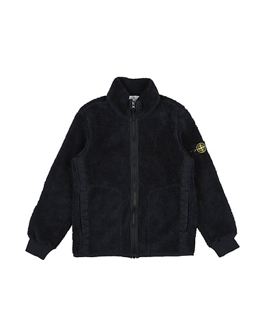 STONE ISLAND JUNIOR Sweatshirt Midnight blue 74% Cotton, 26% Polyester