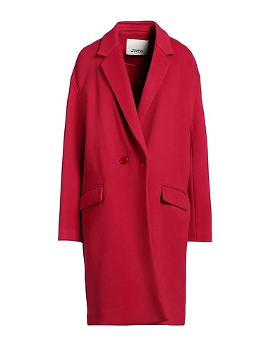 ISABEL MARANT Mantel Magenta 83% Schurwolle, 15% Kaschmir, 2% Polyamid